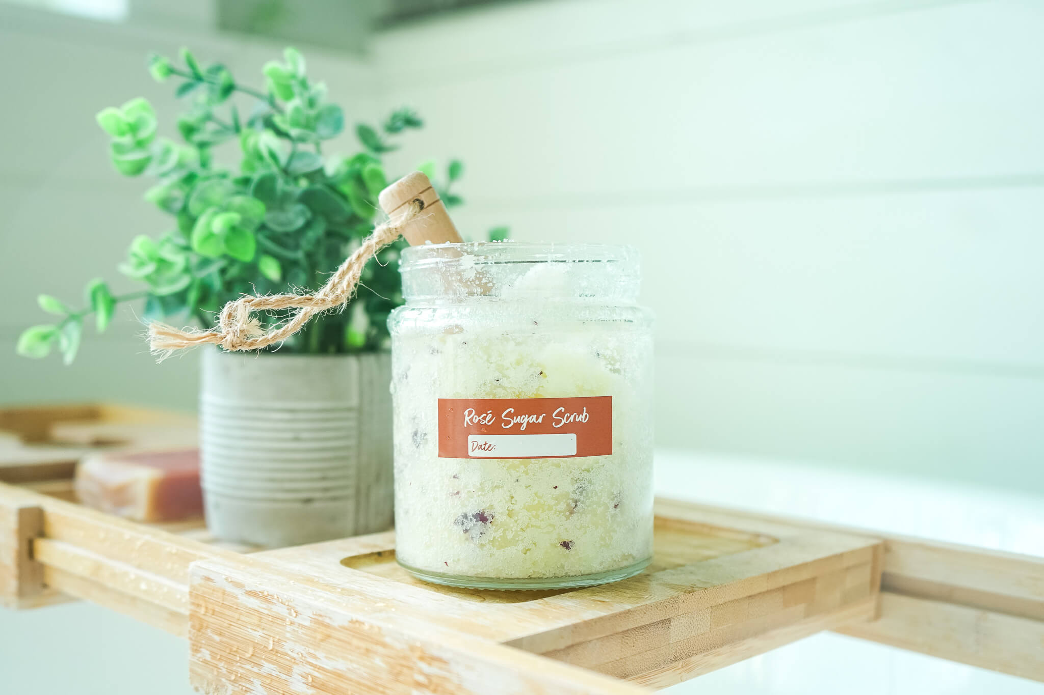 Rose Sugar Scrub