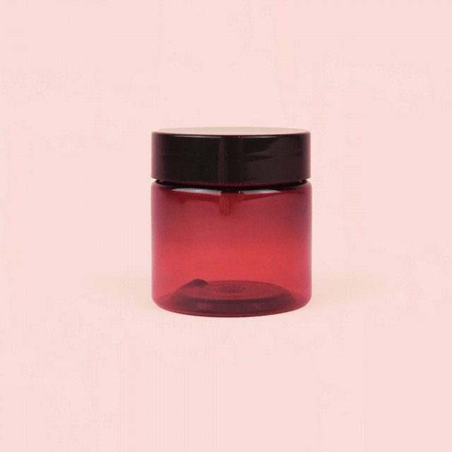Amber Plastic Jar 1oz