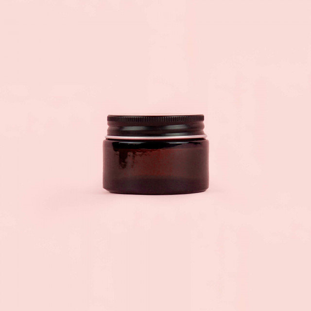 Amber Glass Jar 1oz