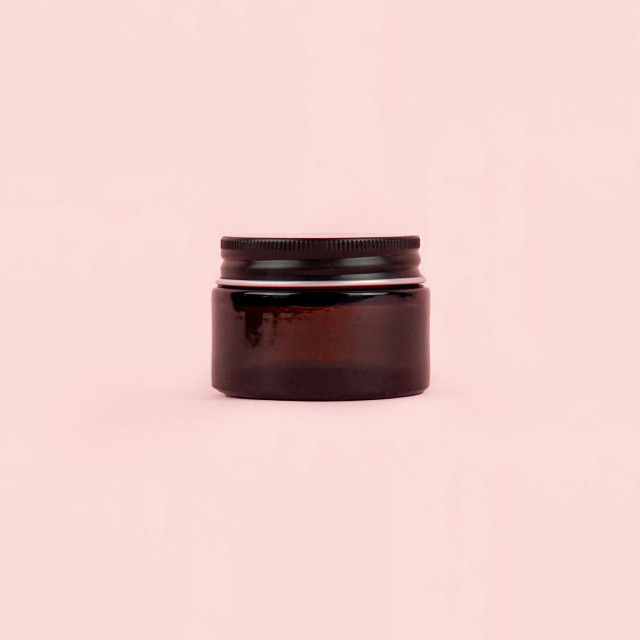 Amber Glass Jar 1oz