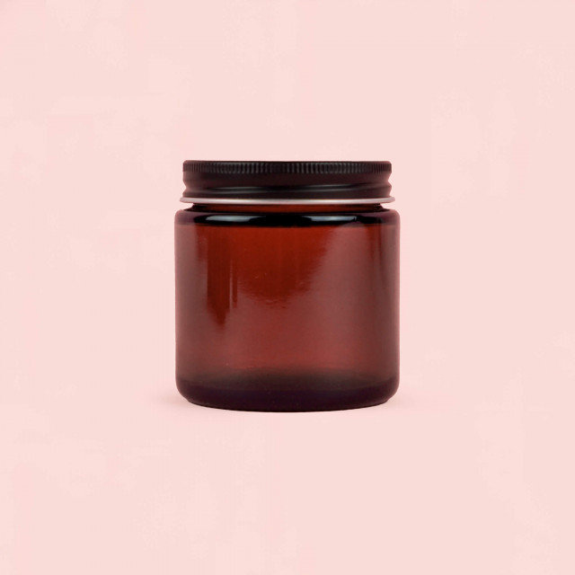 Amber Glass Jar 4oz