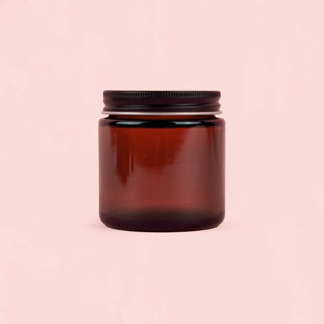 Amber Glass Jar 4oz
