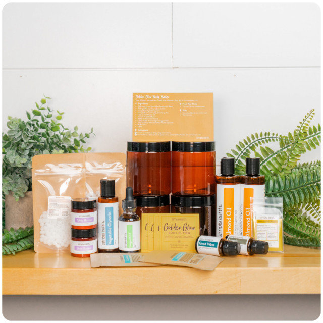 DIY Golden Glow Body Butter Kit