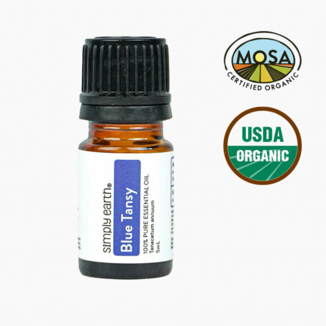 Simply Earth | Organic Blue Tansy Essential Oil