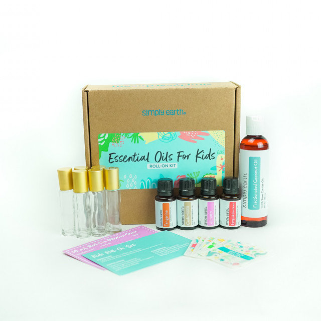 Simply Earth | Kid's Roll-On Essential Oil Kit
