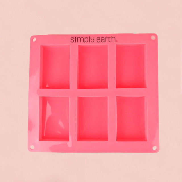 Six-Cavity Rectangle Soap Mold
