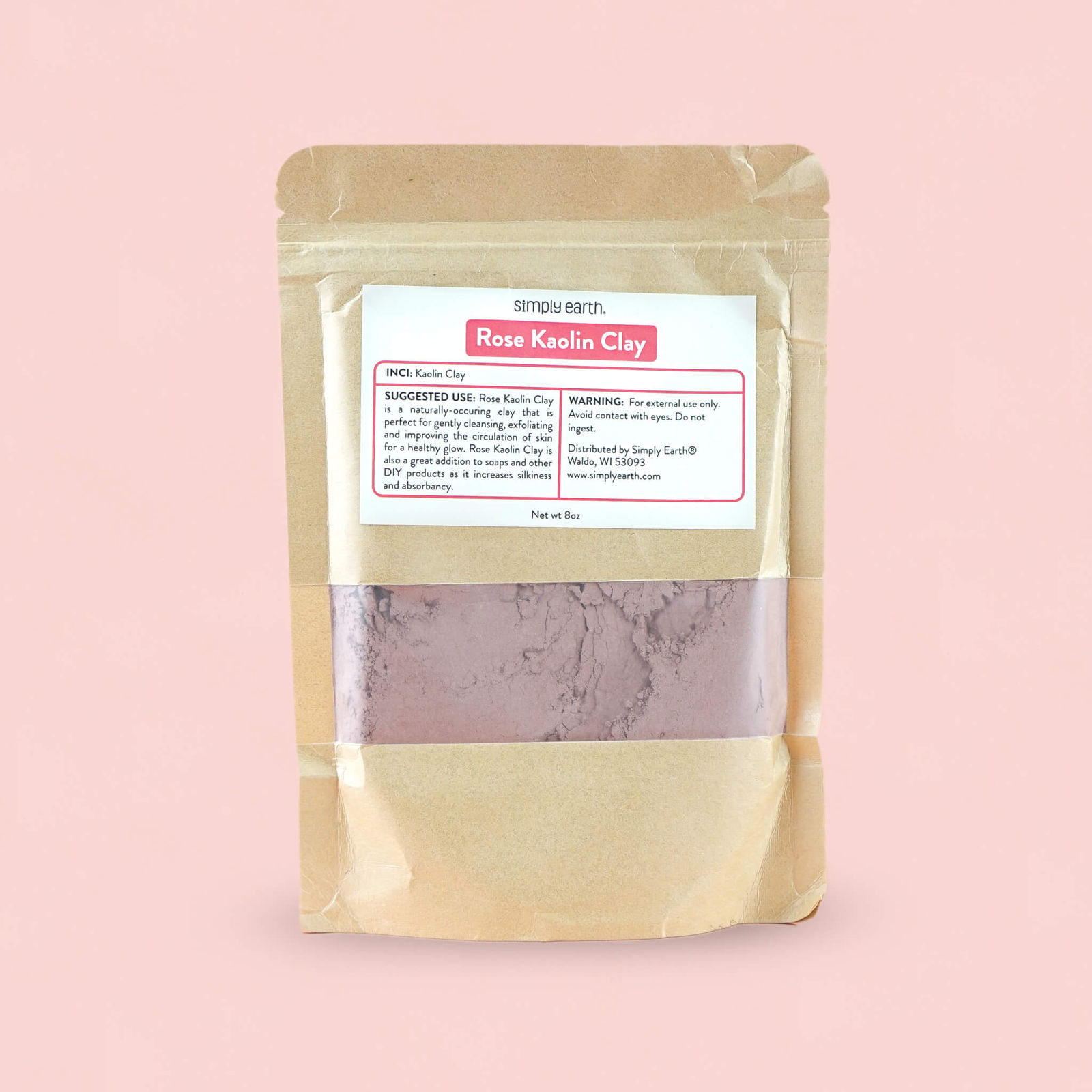 Rose Kaolin Clay