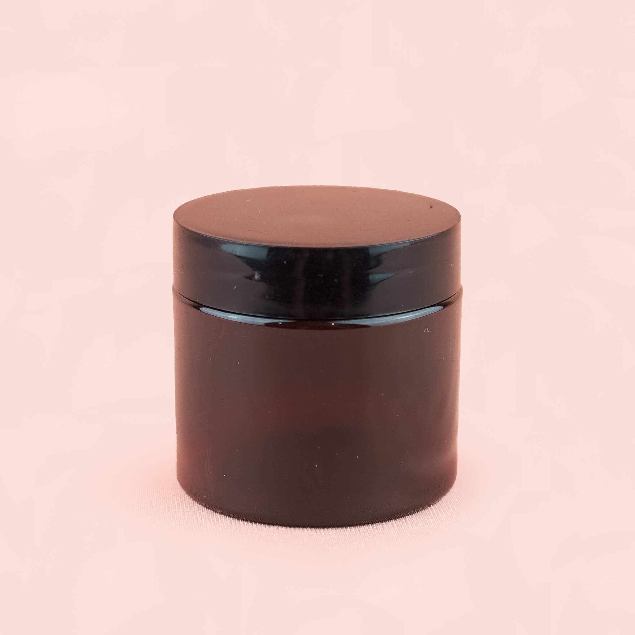 Amber Plastic Jar 2oz