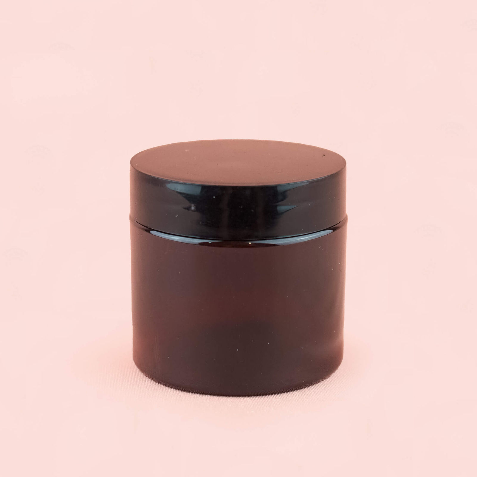 Amber Plastic Jar 2oz