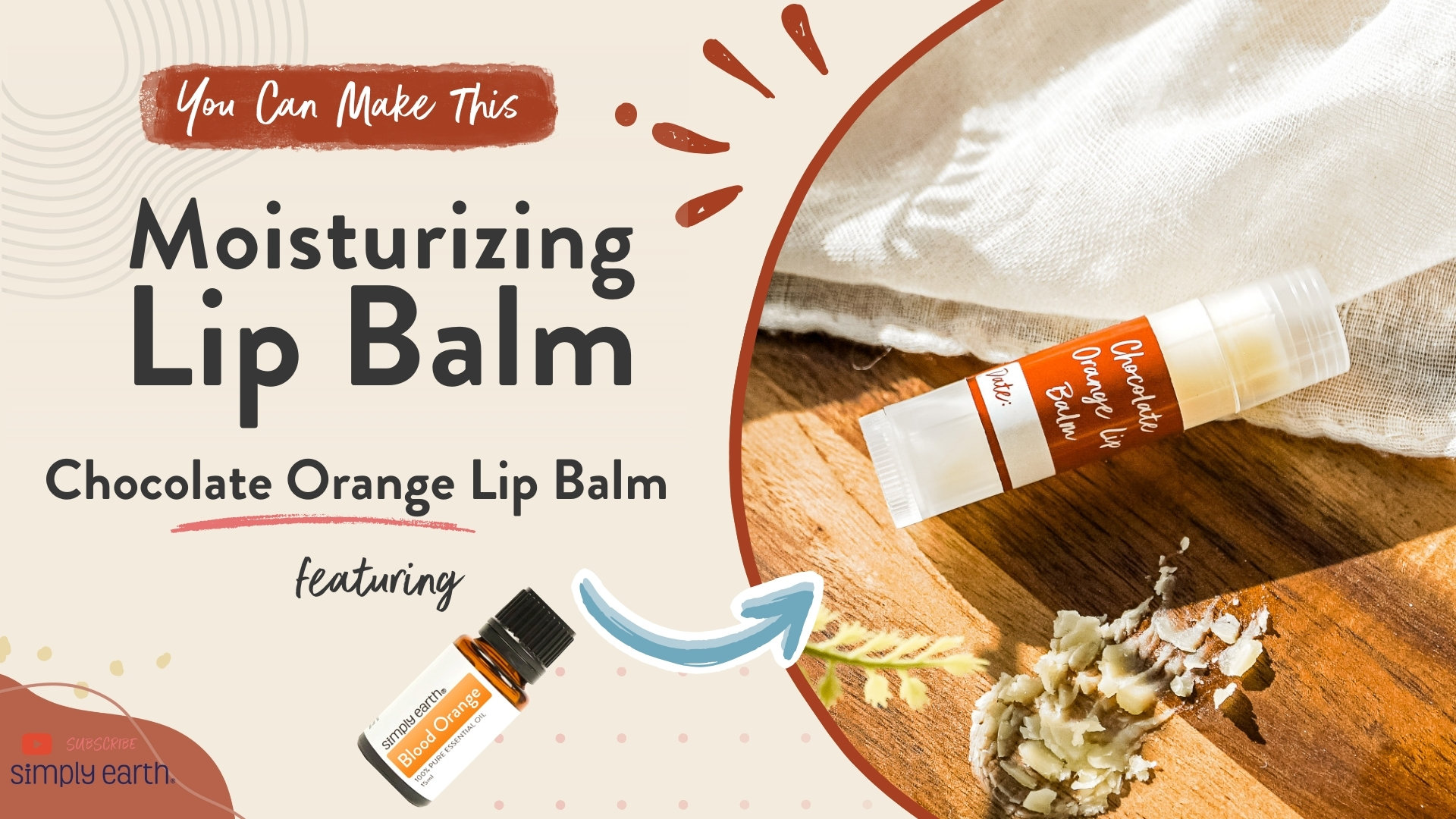 Chocolate Orange Lip Balm