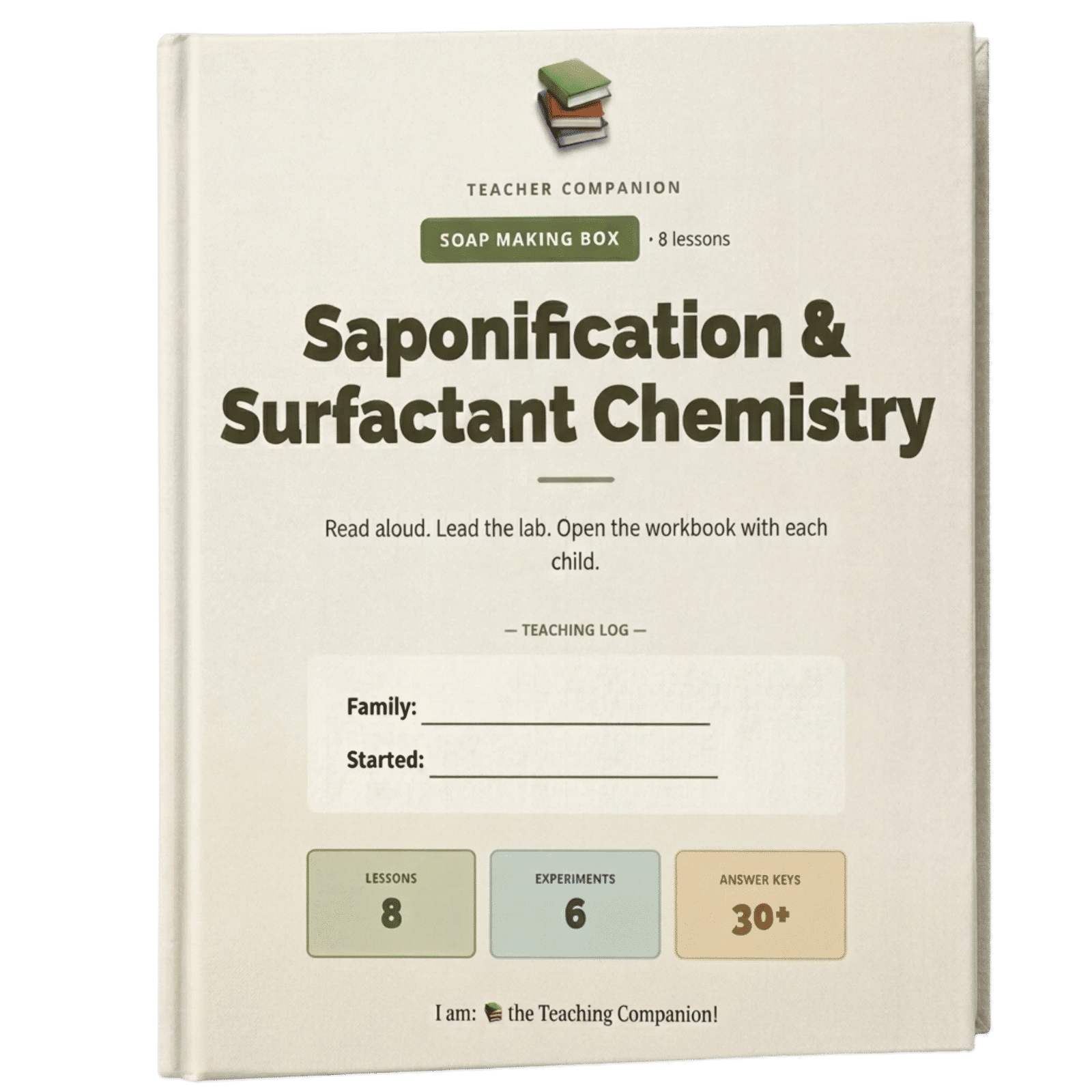 Saponification & Surfactant Chemistry &mdash; Free Lesson teacher companion book