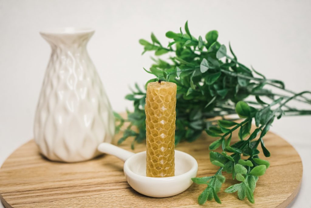 Beeswax Pillar Candle