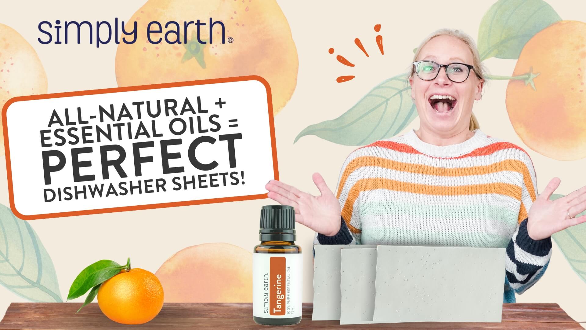 Squeaky Clean Dishwasher Detergent Sheet