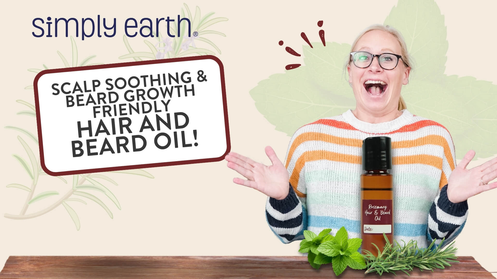 Rosemary Mint Hair & Beard Oil